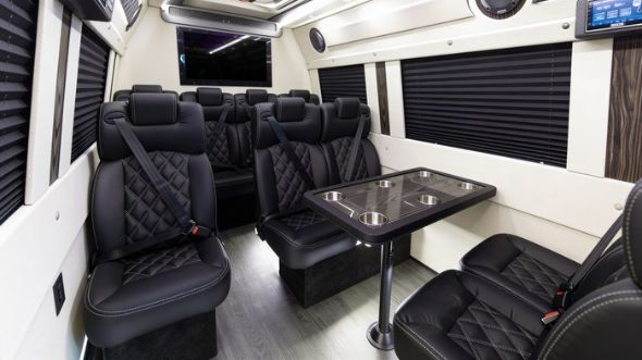 10 passenger sprinter van inside wichita