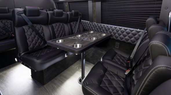 15 passenger sprinter van inside
