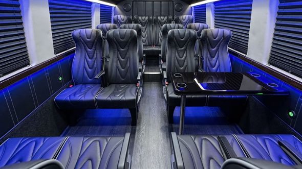 20 passenger sprinter van interior