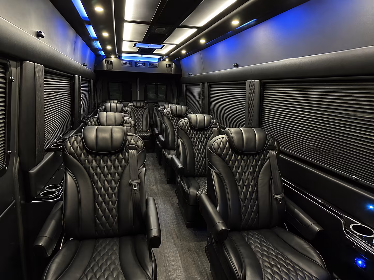 15 passenger sprinter van inside