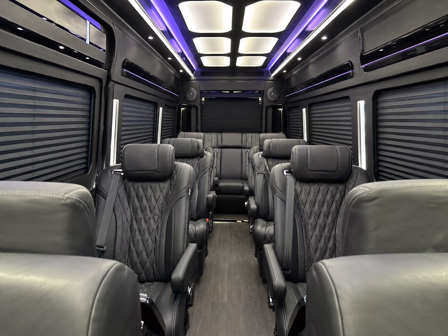 8 passenger sprinter van inside