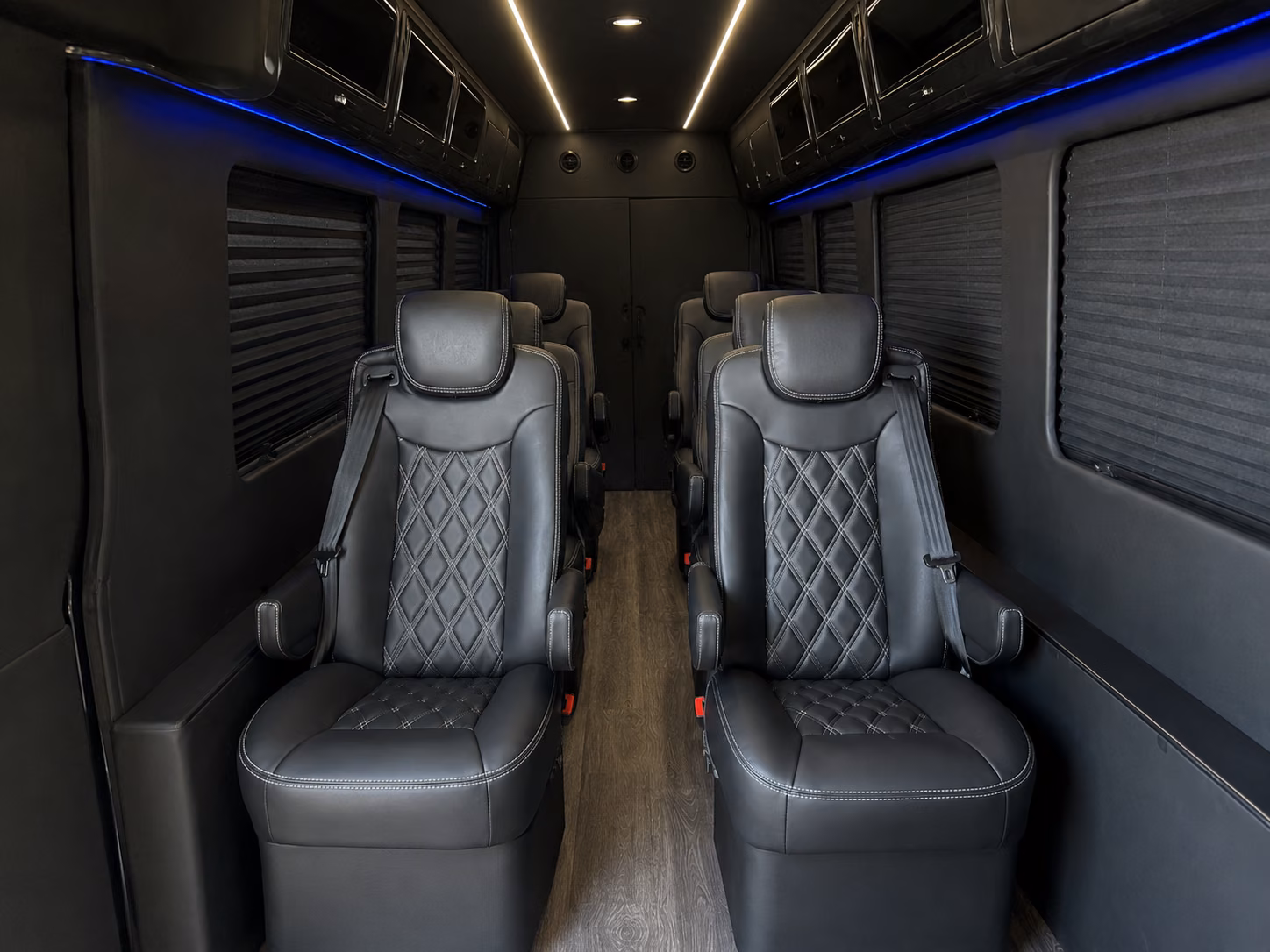 wichita 10 passenger sprinter van interior