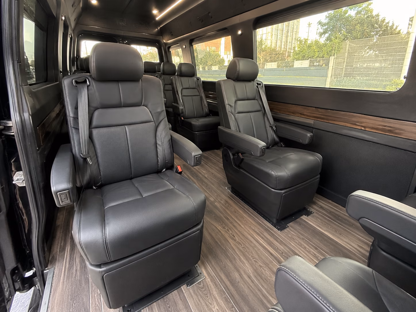 wichita 15 passenger sprinter van interior