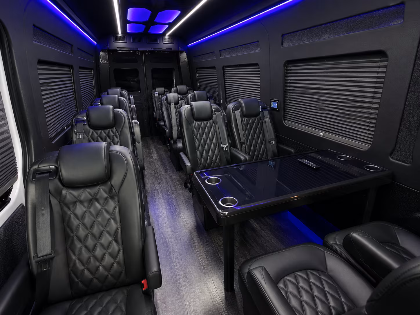 wichita 20 passenger sprinter van inside