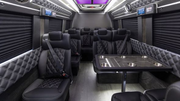 wichita 15 passenger sprinter van interior